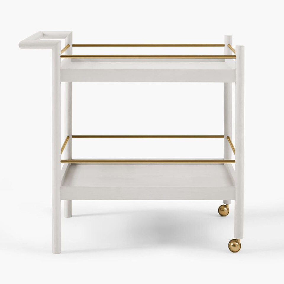 MidCentury Bar Cart (82 cm) West Elm Australia